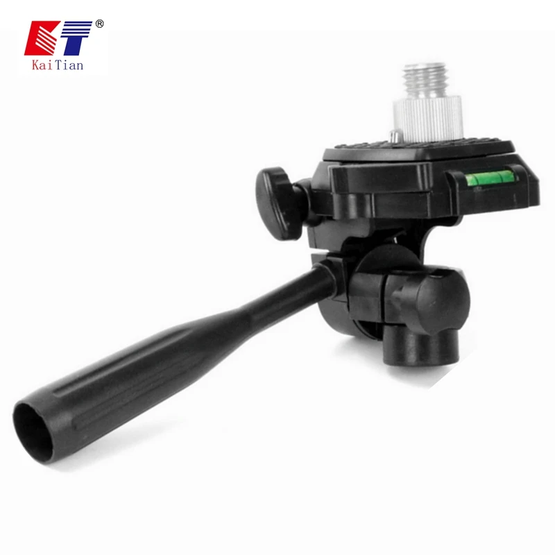 

Kaitian Quick Bracket for Tripod Laser Level 360 Degree Rotary 5/8 1/4 Inch Angle Adjustment Dismountabl Connector Leveling Tool