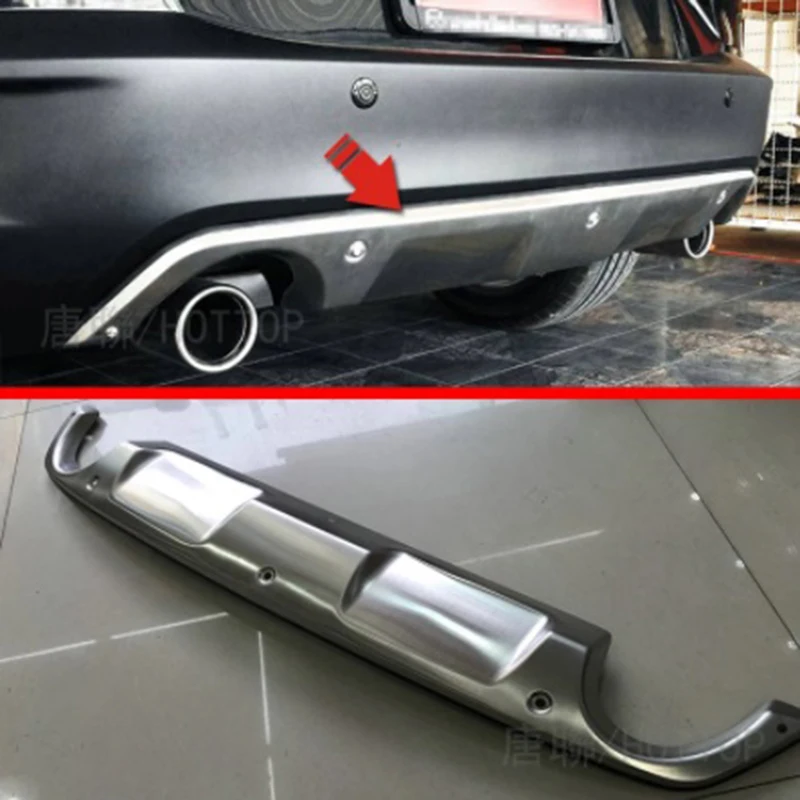 Stainless Steel Front & Rear Bumper Skid Protector Guard For Mazda CX-3 CX3 2015