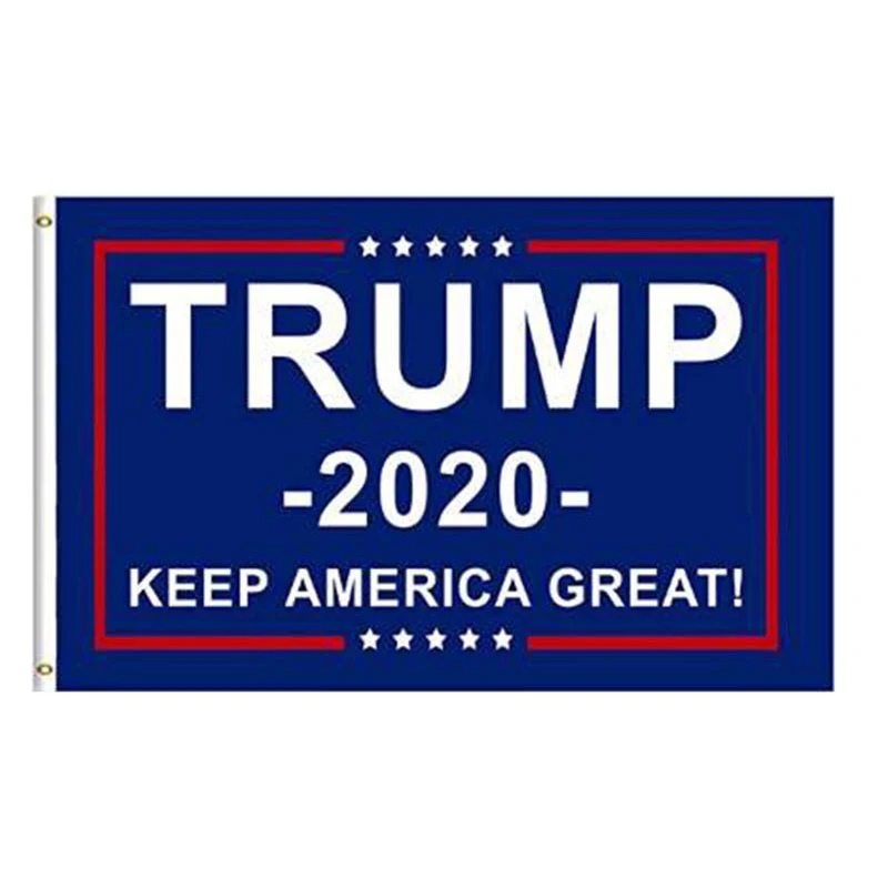 1pc 2020 Flag Новинка, Дональд Трамп, Переизбранный президент, флаг США, бейсболка с вышивкой, наклейка на бампер автомобиля - Цвет: 1pc 2020 Flag