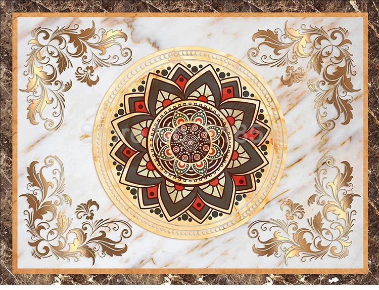 mármore, personalizado, 3d, decalque à prova d'água