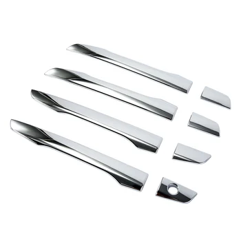 

Car Styling Chrome Exterior Side Door Handle Cover Trim Molding Protector Accessories Fit For Honda CR-V CRV 5th 2017 2018 2019