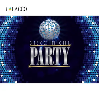 

Laeacco Disco Dancing Night Party Ball Shiny Dot Family Celebration Photo Background Photography Backdrop Photo Studio Photocall