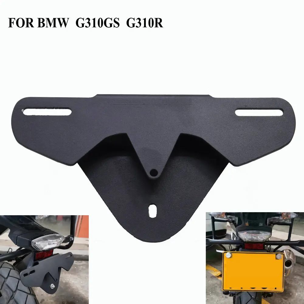 

New Motorcycle License Plate Holder Fender Eliminator For BMW G310GS G310R Aluminum Tail Light Bracket Motorcycle Accessories