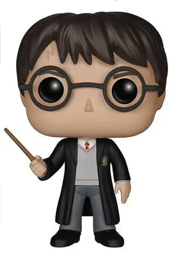 Funko Pop Movie Гарри Поттер Гермиона Рон Добби Луна персонажи Дамблдор 10 см Виниловая кукла Фигурка Коллекция Модель игрушки