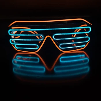 

Luminous glasses blinds fashion popular glasses Christmas event wedding birthday party decoration dance party holiday party prop