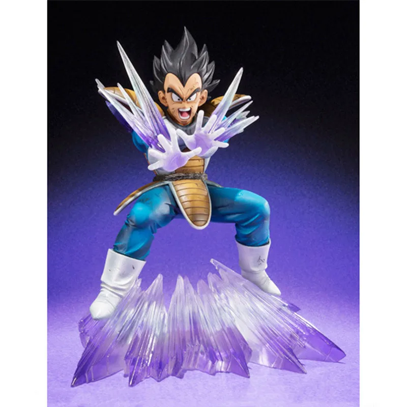 Cheng yuan аниме семь Dragon Ball 15# Одиночная модель Dragon Ball Vegeta боевой костюм износ-клик пистолет, флэш-Гараж Комплект