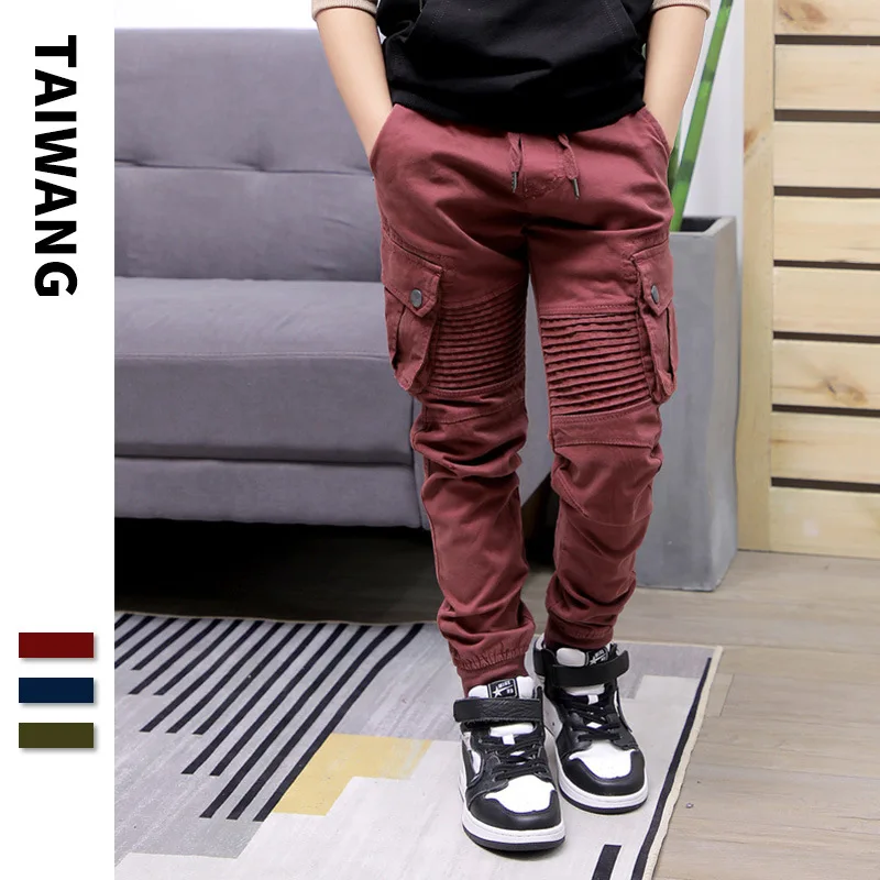 

Manufacturers Direct Selling Europe And America BOY'S Bib Overall Spring New Style Harem Trousers Children Trend Hip Hop Sl