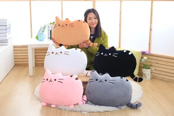 

New Cat Pillow Creative Biscuit Sleep Pillow Biscuit Cat Pillow Cushion Creative Gift To Woman Child Travel Portable Neck Pillow