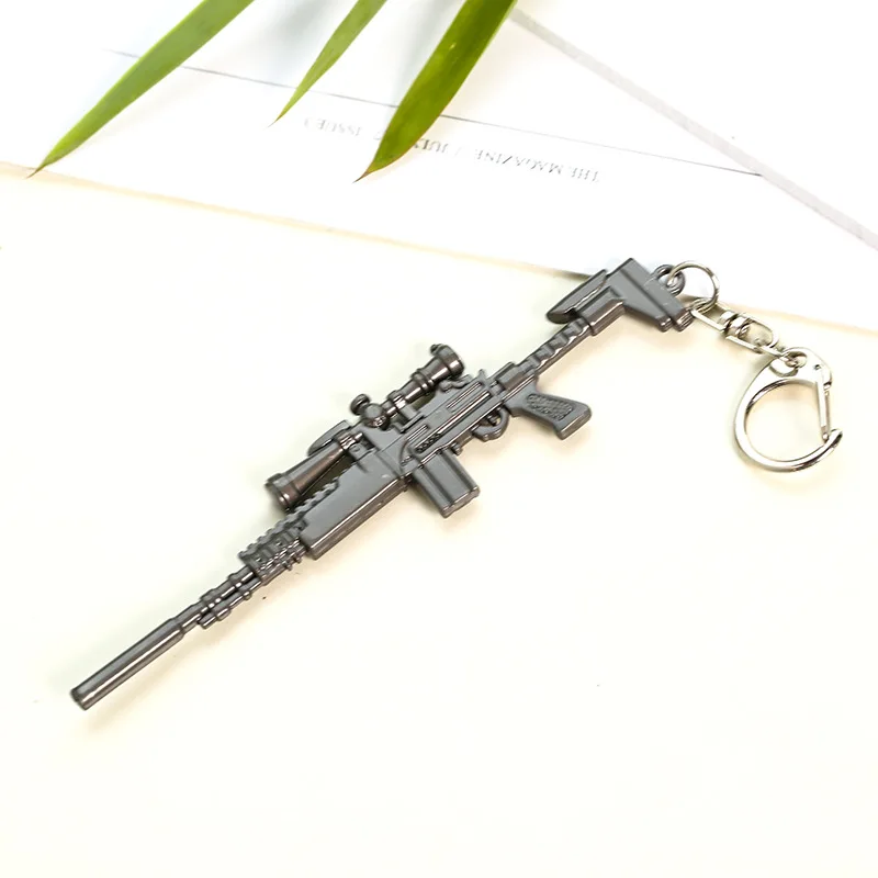 Джедай выживания битва рояль оружие стиль модель MK14 оборудование кулон брелок «цыпленок» игра сопутствующие продукты 12 см