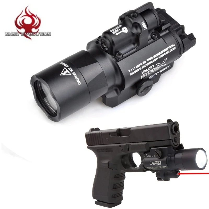 Night Evolution Airsoft X400u Arma X400 Ultra Tactical Pistol Light