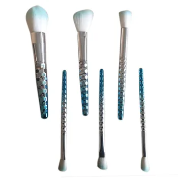 

Cosmetic Makeup Brush 6pcs Eye Shadow Brushes Nylon wool Powder Brushs Cosmetic Brush Makeup toolJ314