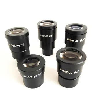 

WF10X WF20X WF30X Stereo Microscope Eyepiece High Eye Point Wide-angle Eyepiece Eyepiece with Differentiation Board