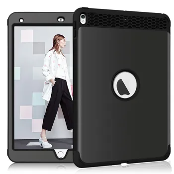 

for Apple iPad Pro 10.5" Case, WEFOR Heavy Duty Shockproof Hard Plastic Cover+Impact Resistant Silicone Rubber Protective Case
