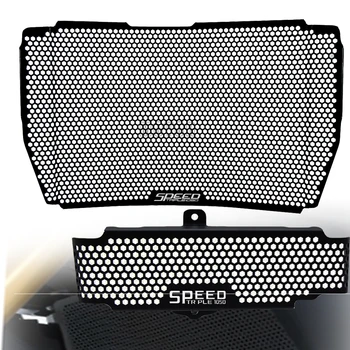 

Motorcycle CNC Radiator Grille Guard Cover Protecter For Triumph Speed Triple 1050 2011-2015 2014 2013 2012 Oil Cooler Guard