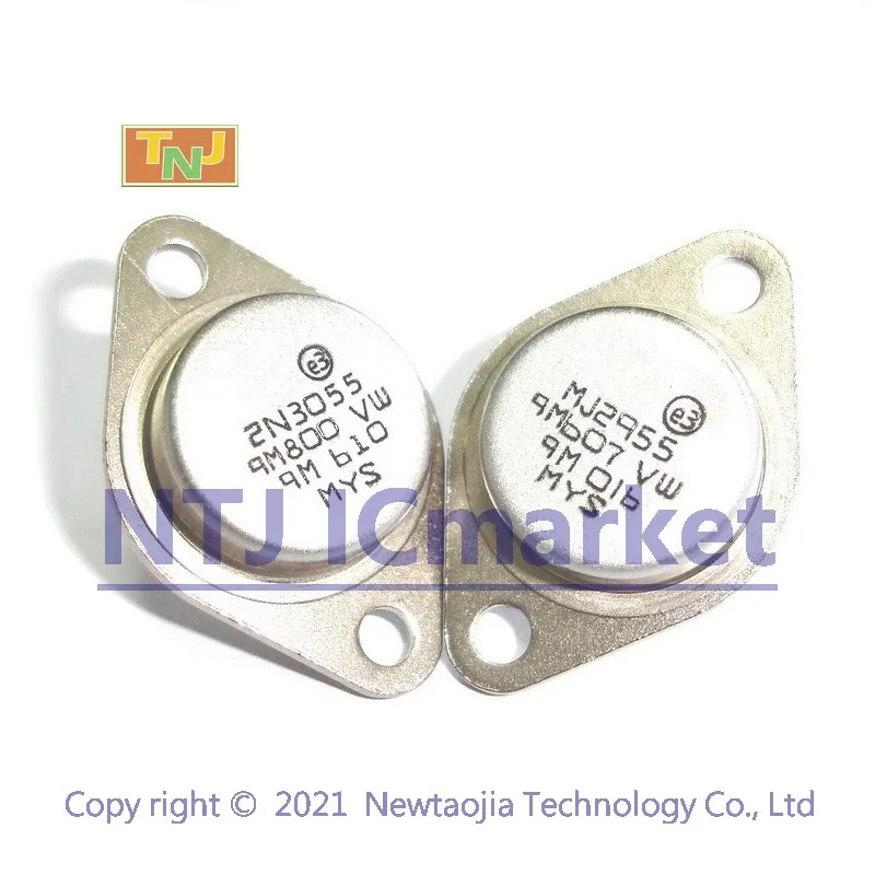 Lot De 5 Transistors BFX50 NPN - Siemens TO-18 - Vce 35V, Ic 1A - Neuf