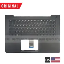 Упор для рук для lenovo IdeaPad 500S-14ISK верхний чехол с клавиатурой без подсветки США 5CB0H71431