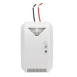 Détecteur de fuite de gaz Combustible Butane, 12V gpl, capteur LED Flash, alarme de moteur, alarme de sécurité à domicile 