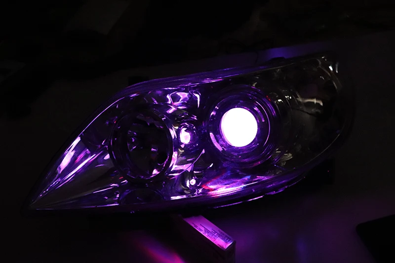 Беспроводное управление RGB светодиодный демон глаз свет комплект для Chevrolet Cavalier проектор оптические линзы