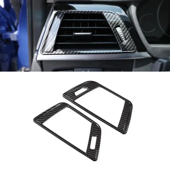 

Car Interior Side Air Conditioning Vent AC Outlet Decorative Frame Cover Trims For-BMW 3 Series F30 13-18