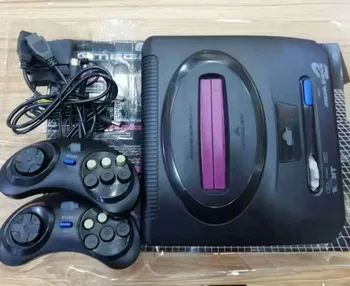 

New product launch 16-bit Sega Mega Drive MD2 card home TV video game console plug-in dual-handle retro video game console