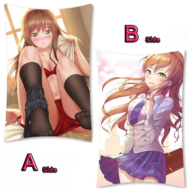 Аниме Bang Dream! МАРУЯМА Aya Minato Yukina Dakimakura длинная подушка для объятий чехол для кровати подушки наволочки 2WAY 35x55 см - Цвет: 09
