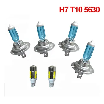 

4 x H7 55W Super White Xenon UPGRADE Headlight Bulbs SET HID 12V Full/Dipped