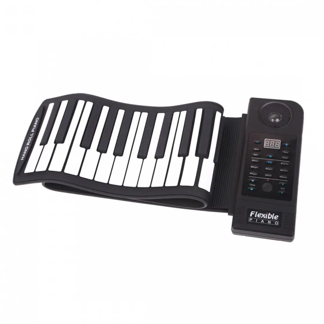 Электронный орган PU88M 88 клавиш MIDI 128 тонов электронный орган складное пианино встроенный динамик для детей