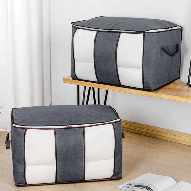 Large Capacity Dust-Proof Clothes Storage Bags Clothing Pillow Quilt OrganizeXDU