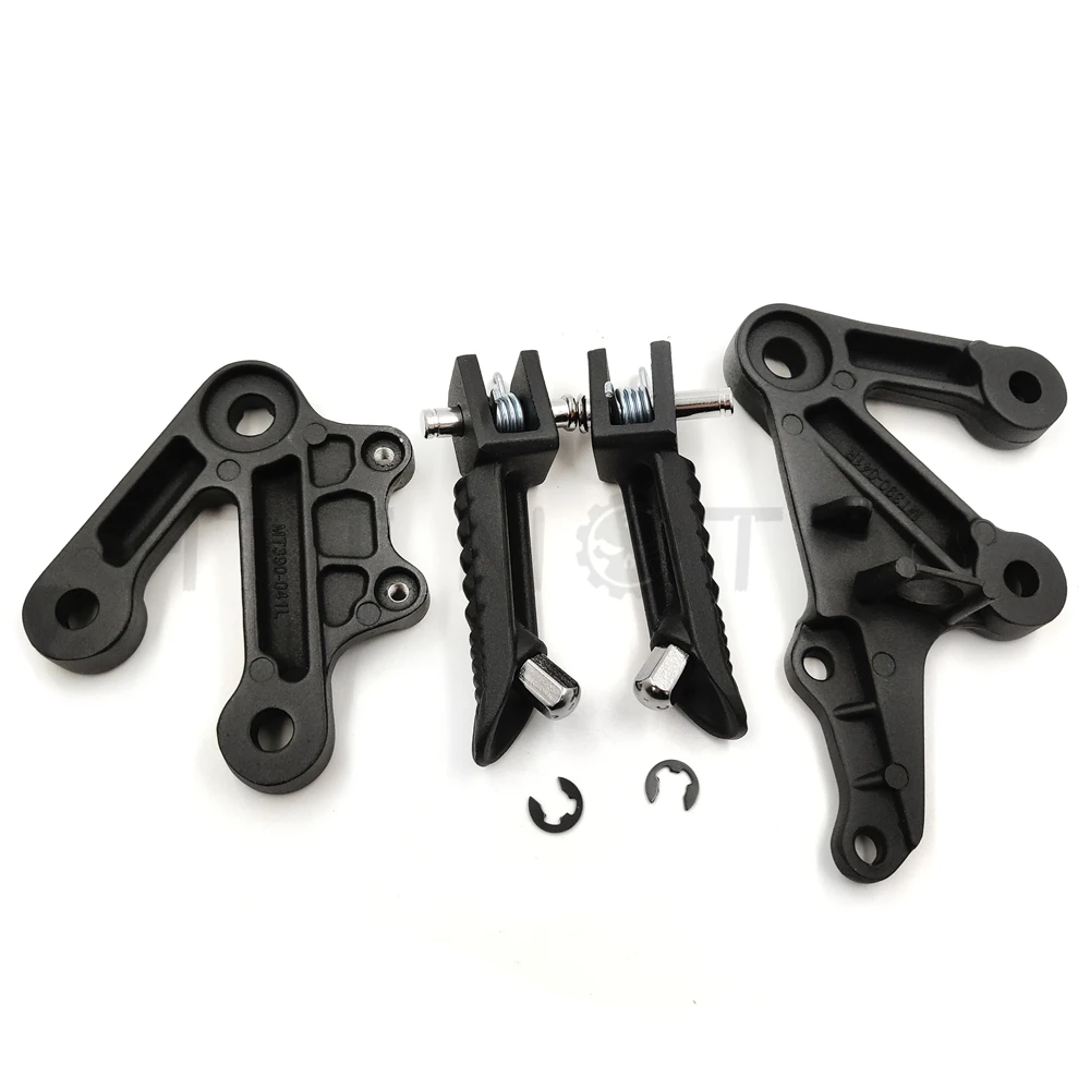 Aftermarket мотоциклетные части Передние Подножки для ног Кронштейны Набор для Suzu GSXR1000 2003-2004 GSX-R 1000 хромированный