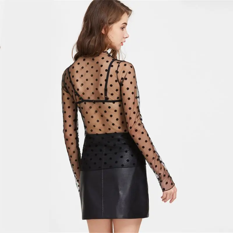 Sheer mesh. Sheer mesh