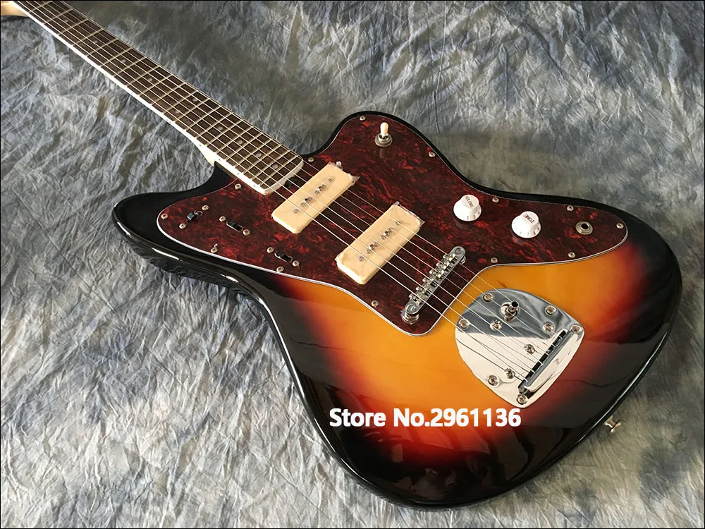2019 высокое качество китайская электрогитара ягуар под заказ бесплатная доставка