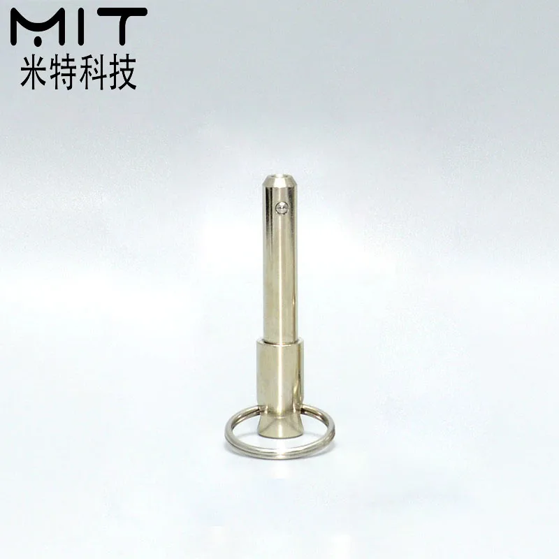 8mm Quick Release Ball Lock Pin With Ring Handle Pull Quick Lock Pin Steel Nickel Plated Dowels