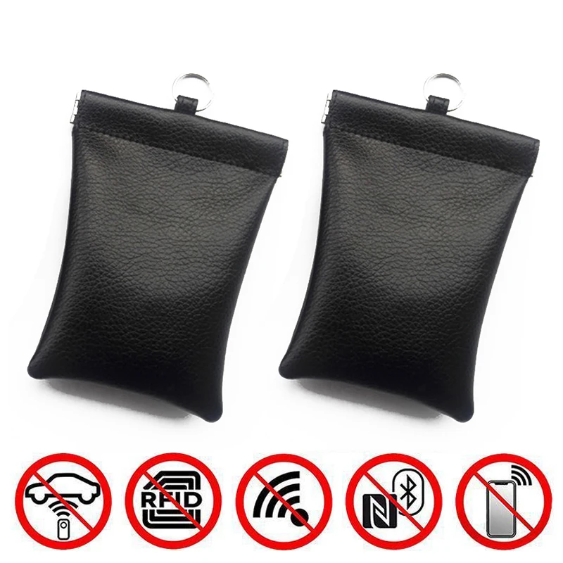 

Shielding RFID Key Bag Remote Pouch Accessories Security Set Anti-theft Blocking