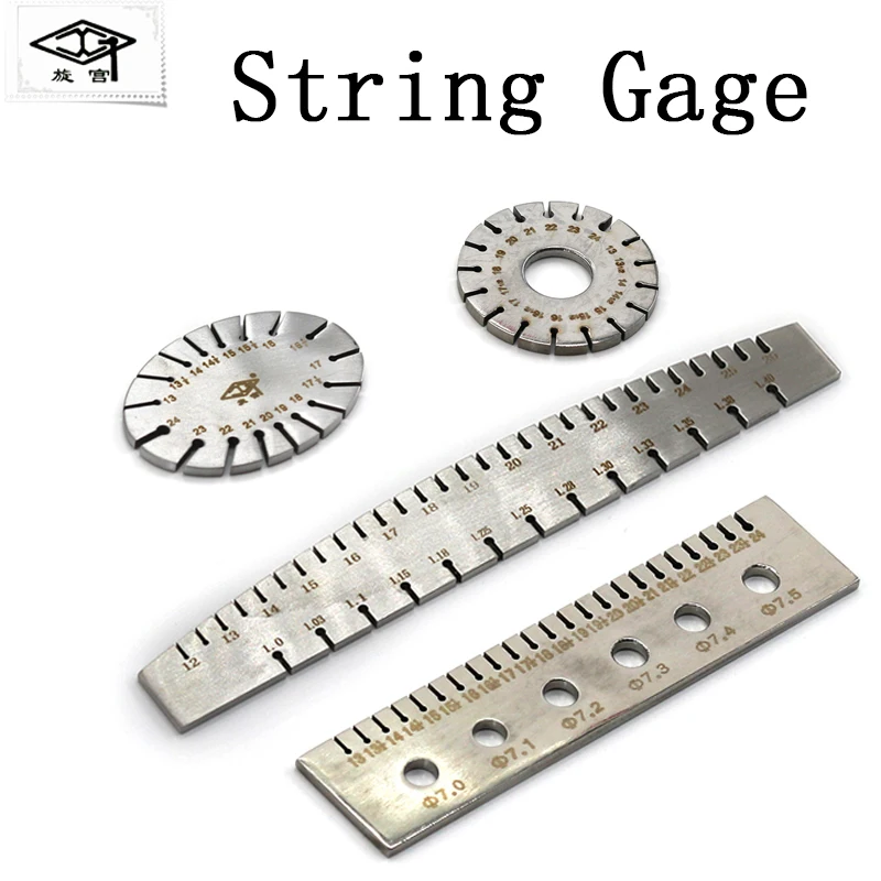 Piano Tuning Tool Piano Tools 1402 String Measuring Instrument Scale String Model Measuring Tool High-pitch