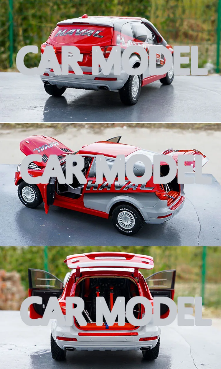 1:18 Масштаб сплава игрушечных автомобилей Дакар ралли хаваль модель автомобиля SUV детских игрушечных автомобилей авторизованный игрушки для детей