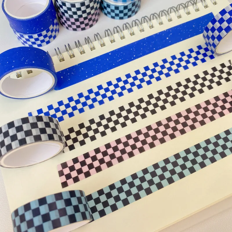 Journaling Simple Grid Lattice Masking Tape 5meter Roll Japanese