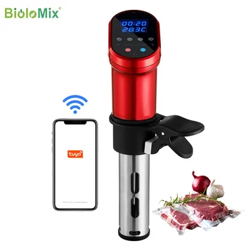 BioloMix 3-го поколения умный Wifi контроль Sous Vide плита 1200 Вт погружной циркулятор вакуумный нагреватель точная температура