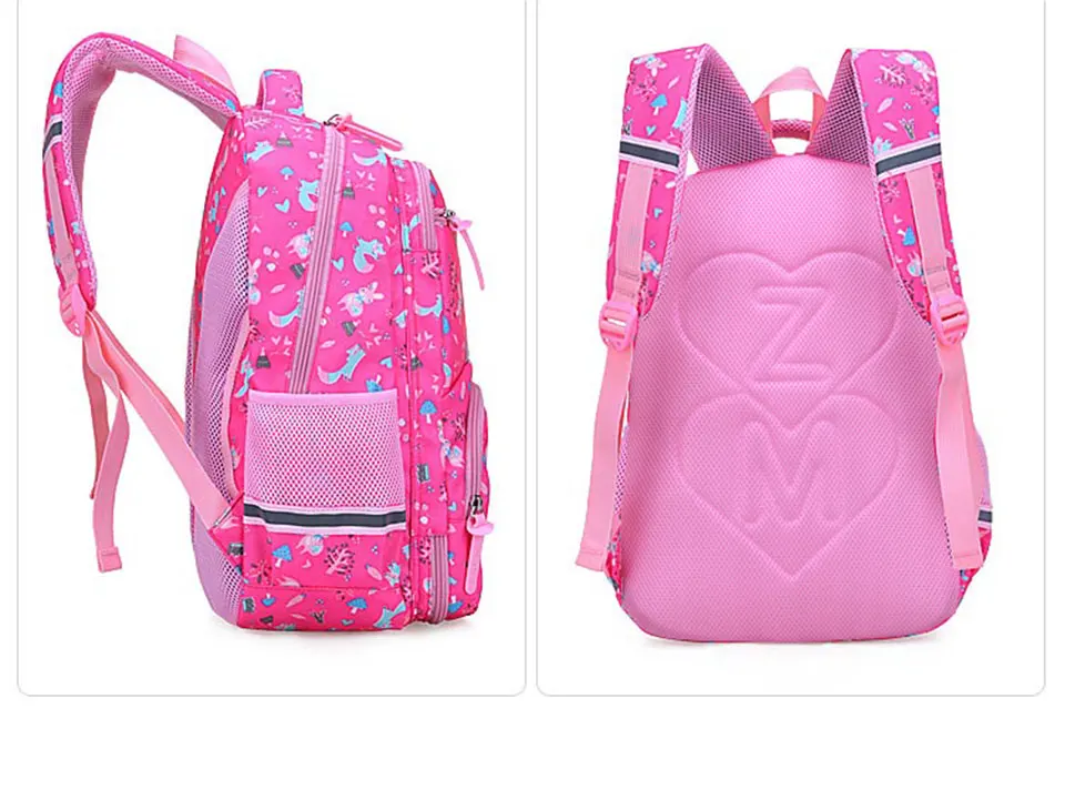 Школьная сумка для девочек на молнии, детский рюкзак, модная сумка, сумки через плечо, рюкзак