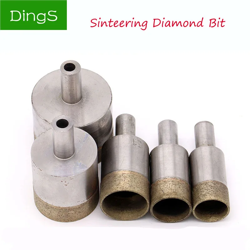 

10mm Shank Sintered Diamond Core Bit Marble Opener 4-45mm Straight Hole Saw Bench Drill for Glass Ceramic Stone Jade Plastic
