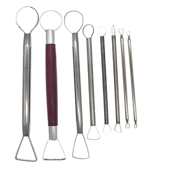 

Pottery Tools 5-33mm Stainless Steel Ribbon Wire Wax Soap Clay making Sculpting Model Carving Sculpture scraper Trimming Tools