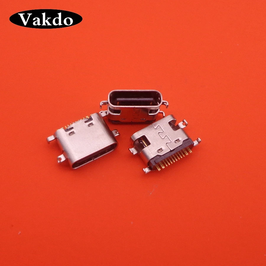 5 шт. высокоскоростные данные micro 3,1 usb DIY 16pin USB type-C для OUKITEL K10 разъем разъема SMT Тип зарядки интерфейс