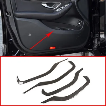 

Interior Door Decoration Moulding Trim For Mercedes Benz GLC Class X253 220 260 300 2015-2017 Car Accessories 4 Pcs set
