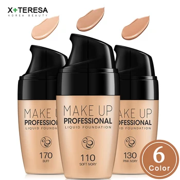 

Matte Face Foundation Cream Long Lasting Makeup Primer Liquid Concealer Waterproof Professional Full Coverage Make up Base Korea