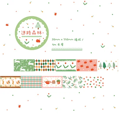 MiLuSenLin 20set/lot Washi Masking Tapes I love to fight Decorative Adhesive Scrapbooking DIY Paper Japanese Stickers - Цвет: MiLuSenLin