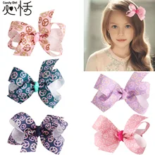 Стиль детские заколки BB клип Европа и Америка аксессуары для волос головной убор ручной работы ткань аксессуары