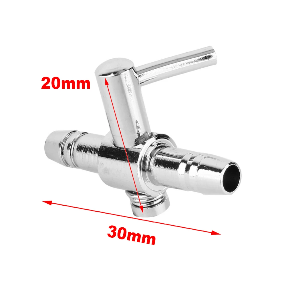 Aquarium Air Valve Stainless Steel Fish Tank Air Flow Control Lever Valve Distributor Splitter Oxygen Pump Accessories 1To5 Way 