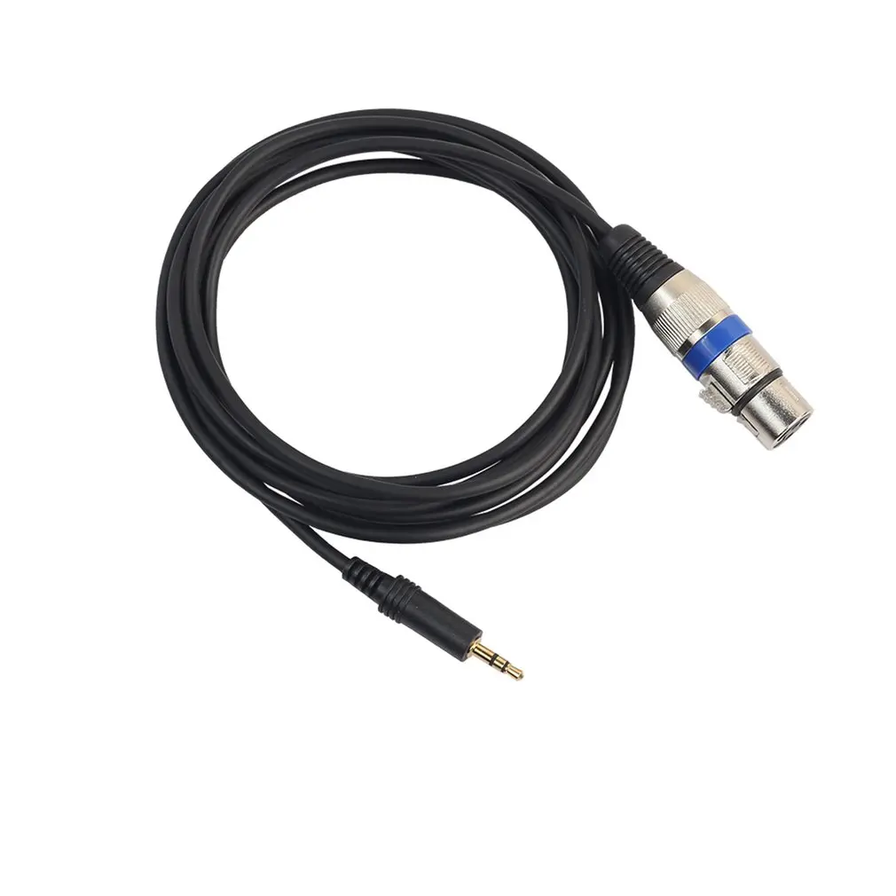 Фиолетовый Xlr 3 Pin Женский на правый угол 1/8 Xlr3F на правый угол 3,5 мм Trs для Dv камеры/микрофона - Цвет: Фиолетовый