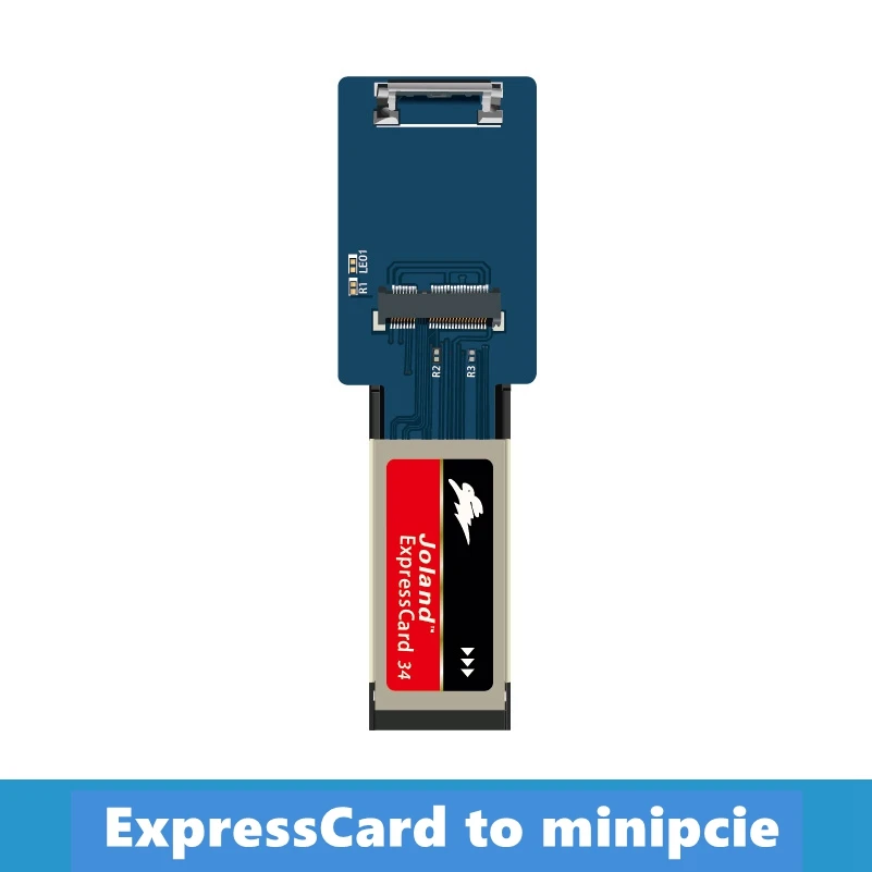 

ExpressCard to minipcie adapter card network card test ExpressCard34 interface