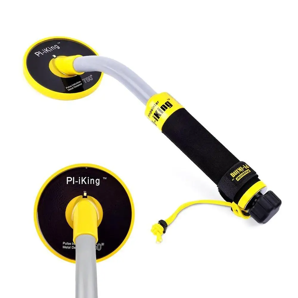 

New 30m Underwater Metal Detector PI-iking 750 Induction Pinpointer Expand Detection Depth with LED Light when Detects Metal