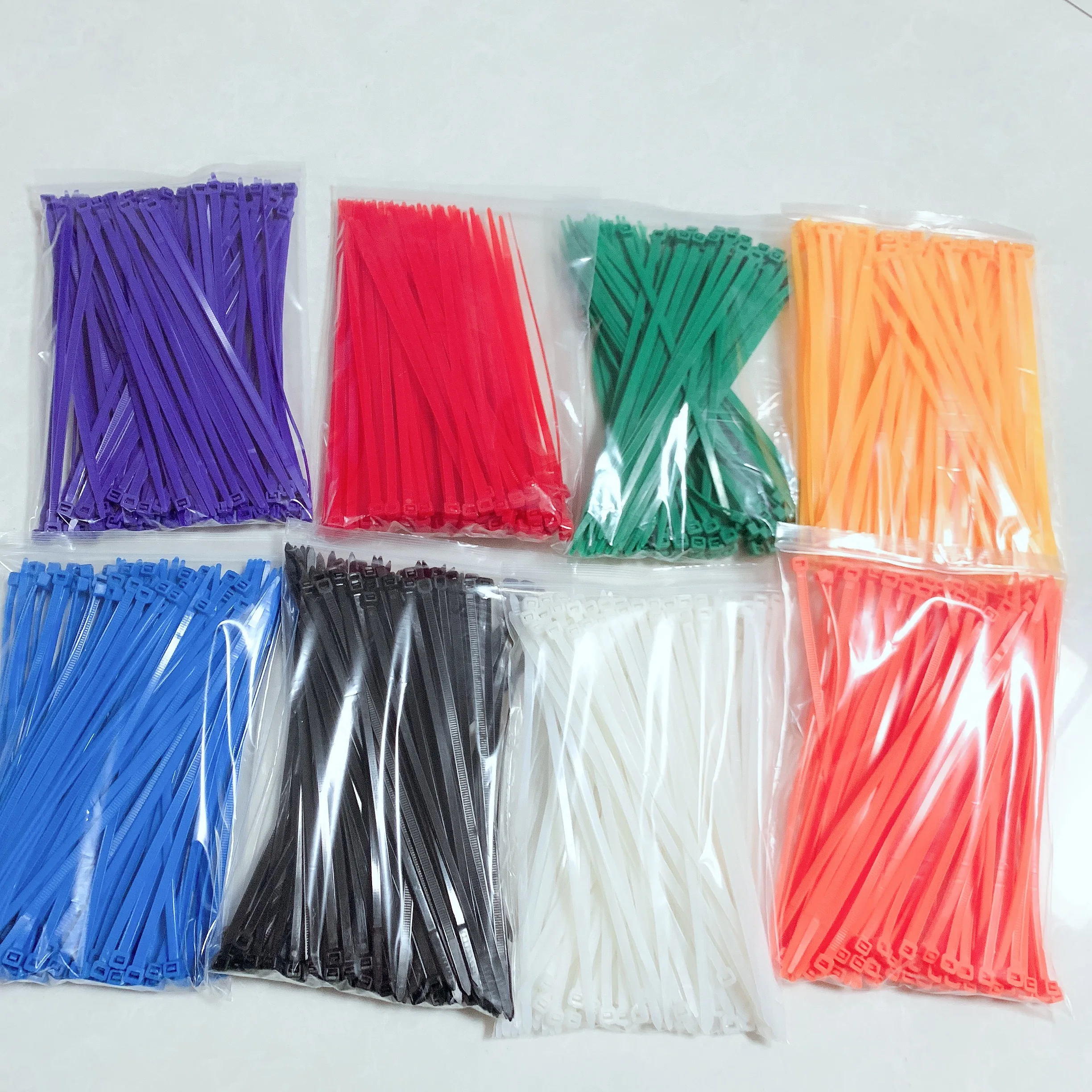 5*200mm Cable Tie 50pcs/pack Selflocking Nylon wire binding wrap